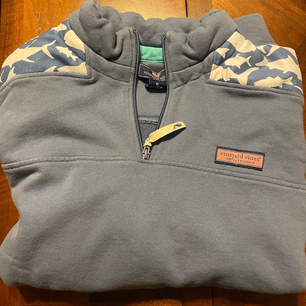 Vineyard Vines Men’s 1/4 Zip XL Pullover Sweater